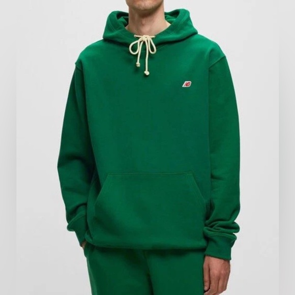 New Balance Made in USA Pine Green Crew Men’s Size XXL Sweatshirt Teddy Santis - Picture 1 of 8